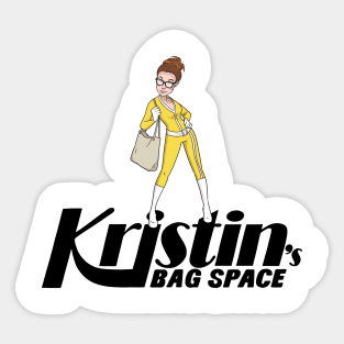 Kristin's Bag Space Sticker